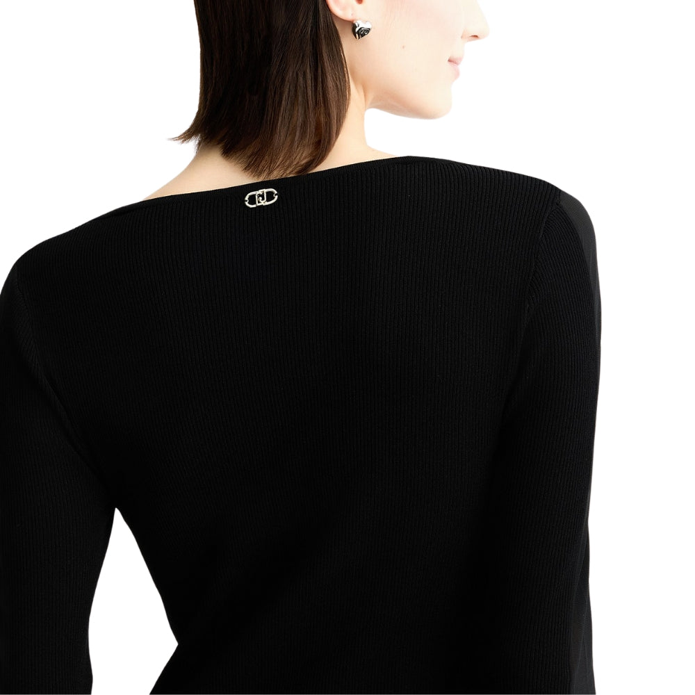 LIU-JO Maglia con inserti in tulle