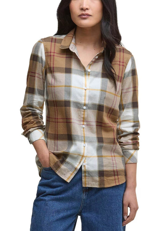 Barbour camicia donna bredon
