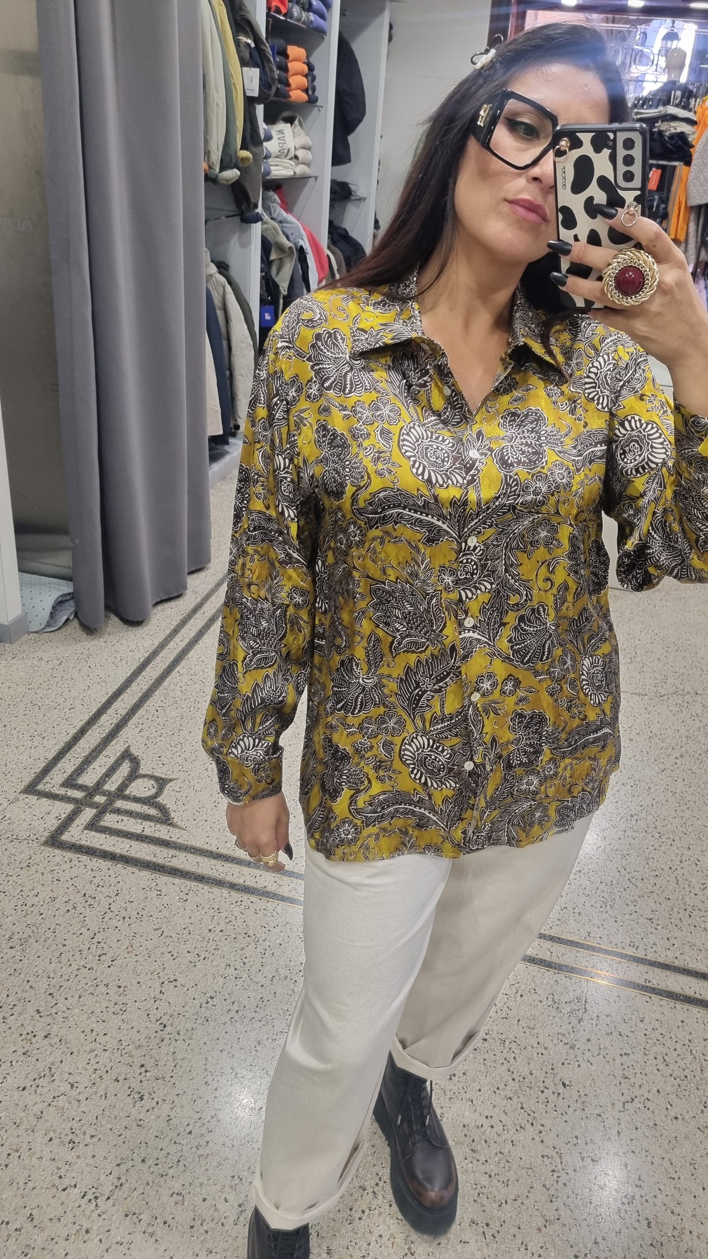 SUSY STAR Camicia in fantasia