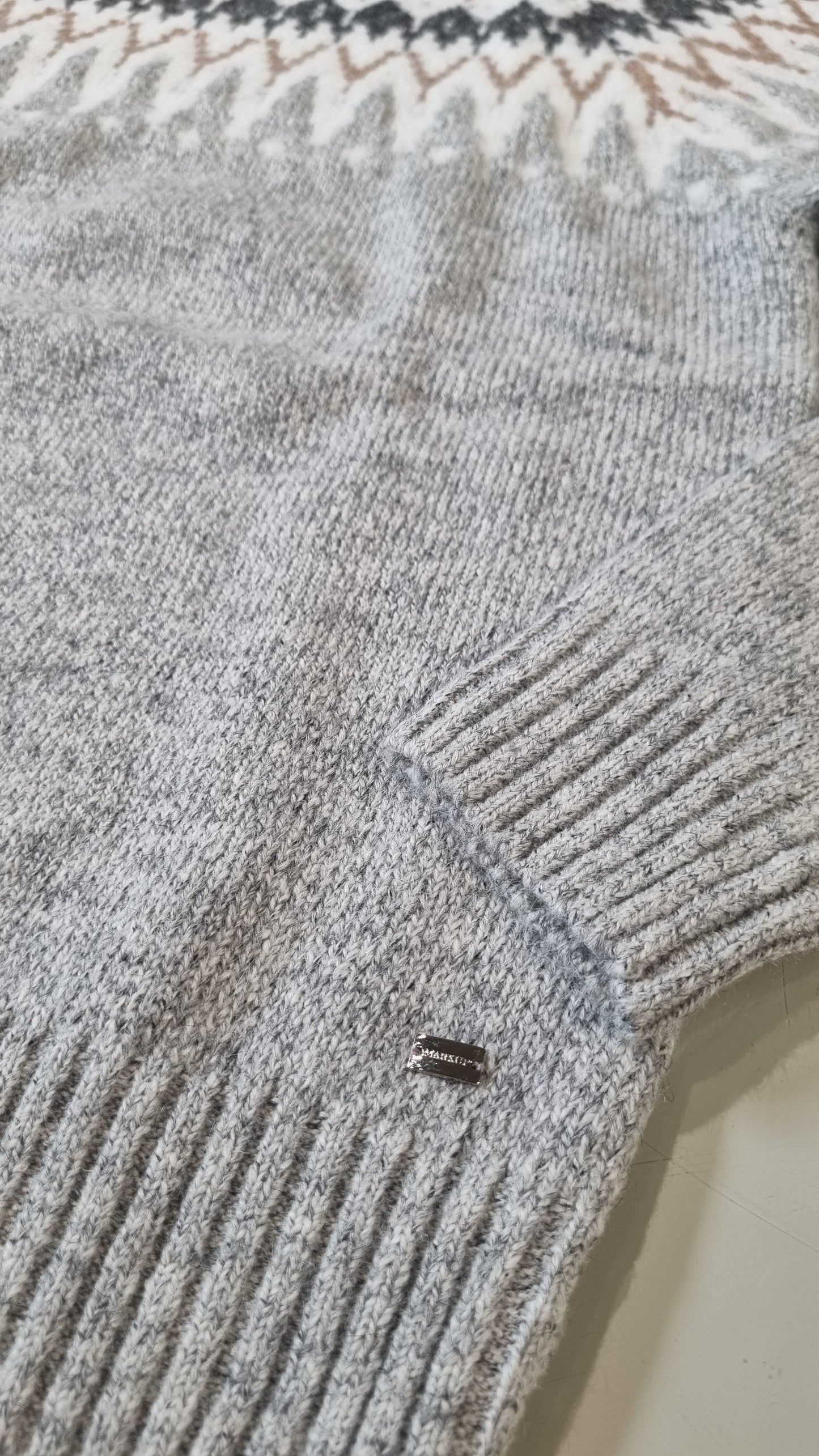 MARKUP Maglia fantasia jacquard