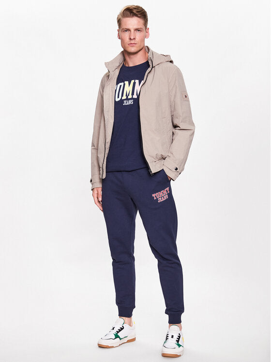 TOMMY HILFIGER Giubbotto estivo con cappuccio estraibile impermeabile