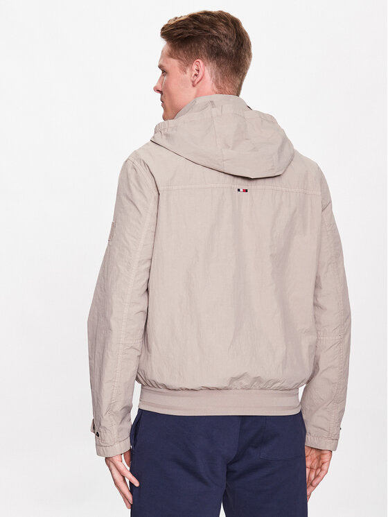 TOMMY HILFIGER Giubbotto estivo con cappuccio estraibile impermeabile