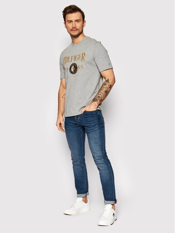 TOMMY HILFIGER Jeans gamba slim elasticizzati lavaggio medio BLEECKER