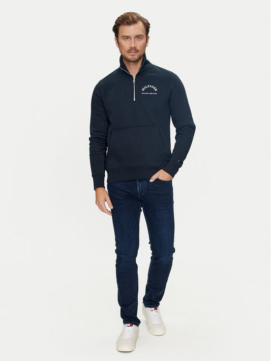 TOMMY HILFIGER Jeans gamba slim elasticizzato lavaggio scuro DENTON