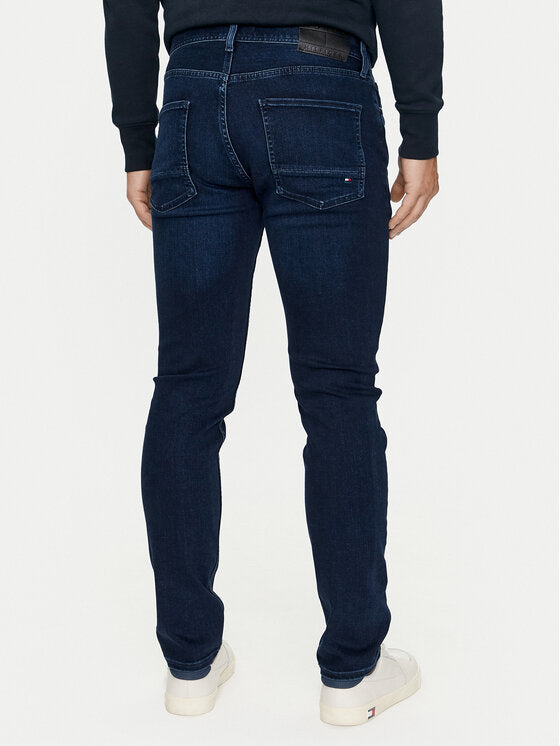 TOMMY HILFIGER Jeans gamba slim elasticizzato lavaggio scuro DENTON
