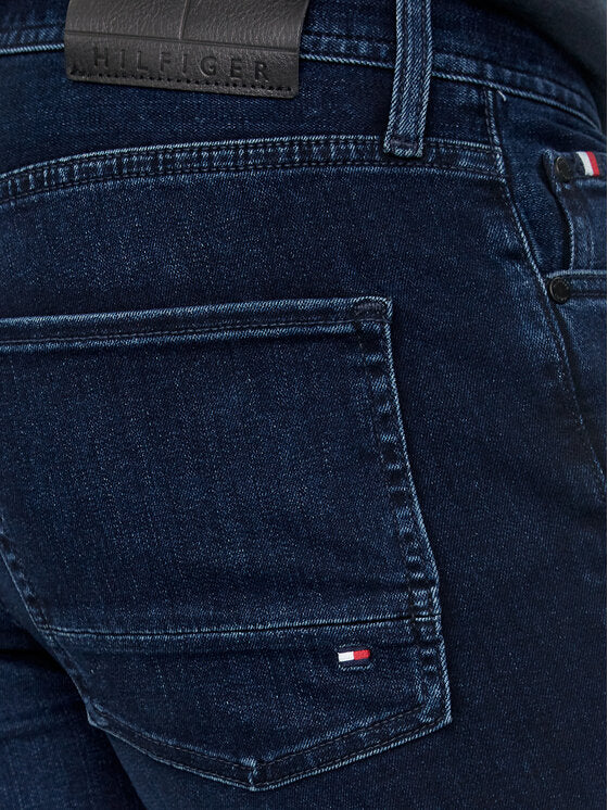 TOMMY HILFIGER Jeans gamba slim elasticizzato lavaggio scuro DENTON
