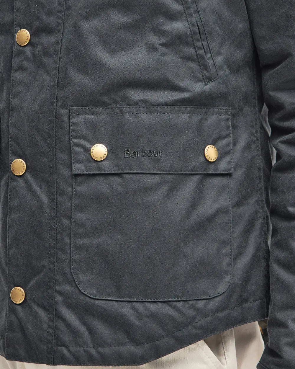 BARBOUR Giacca in cotone cerato Reelin wax jacket