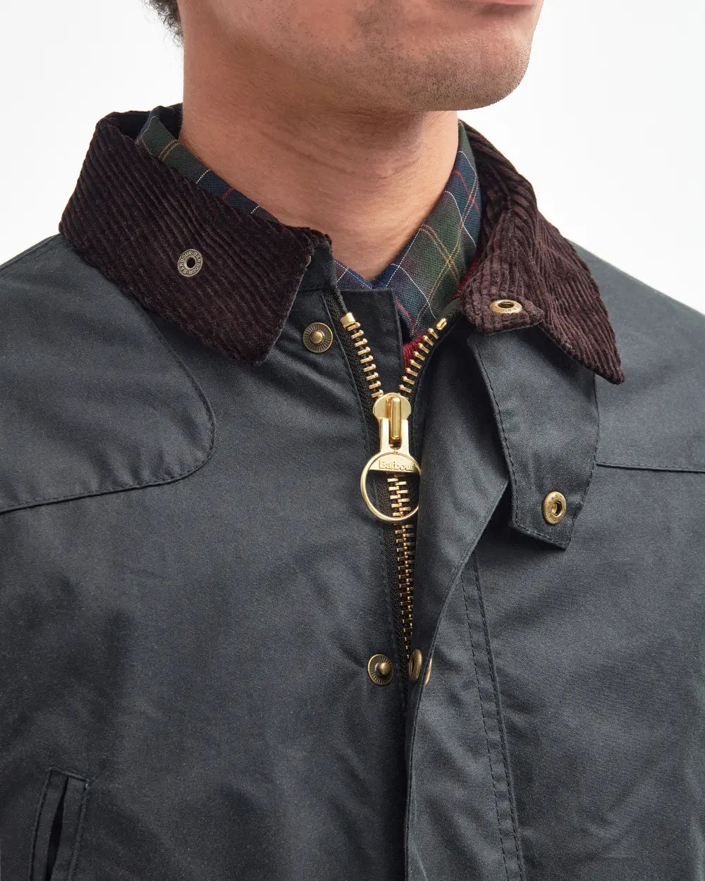 BARBOUR Giacca in cotone cerato Reelin wax jacket