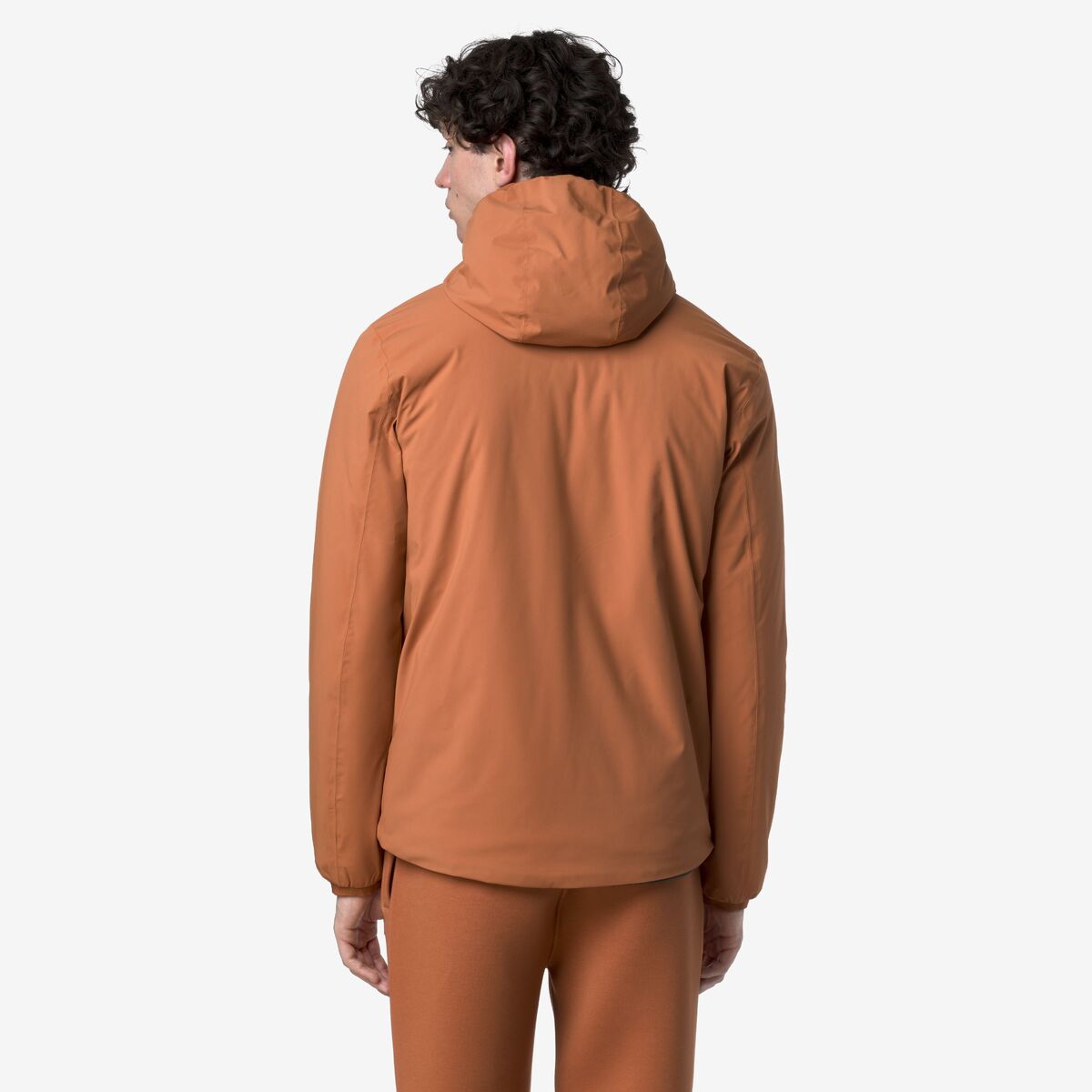 K-WAY Giubbotto invernale uomo reversibile con cappuccio JACK ST WARM DOUBLE