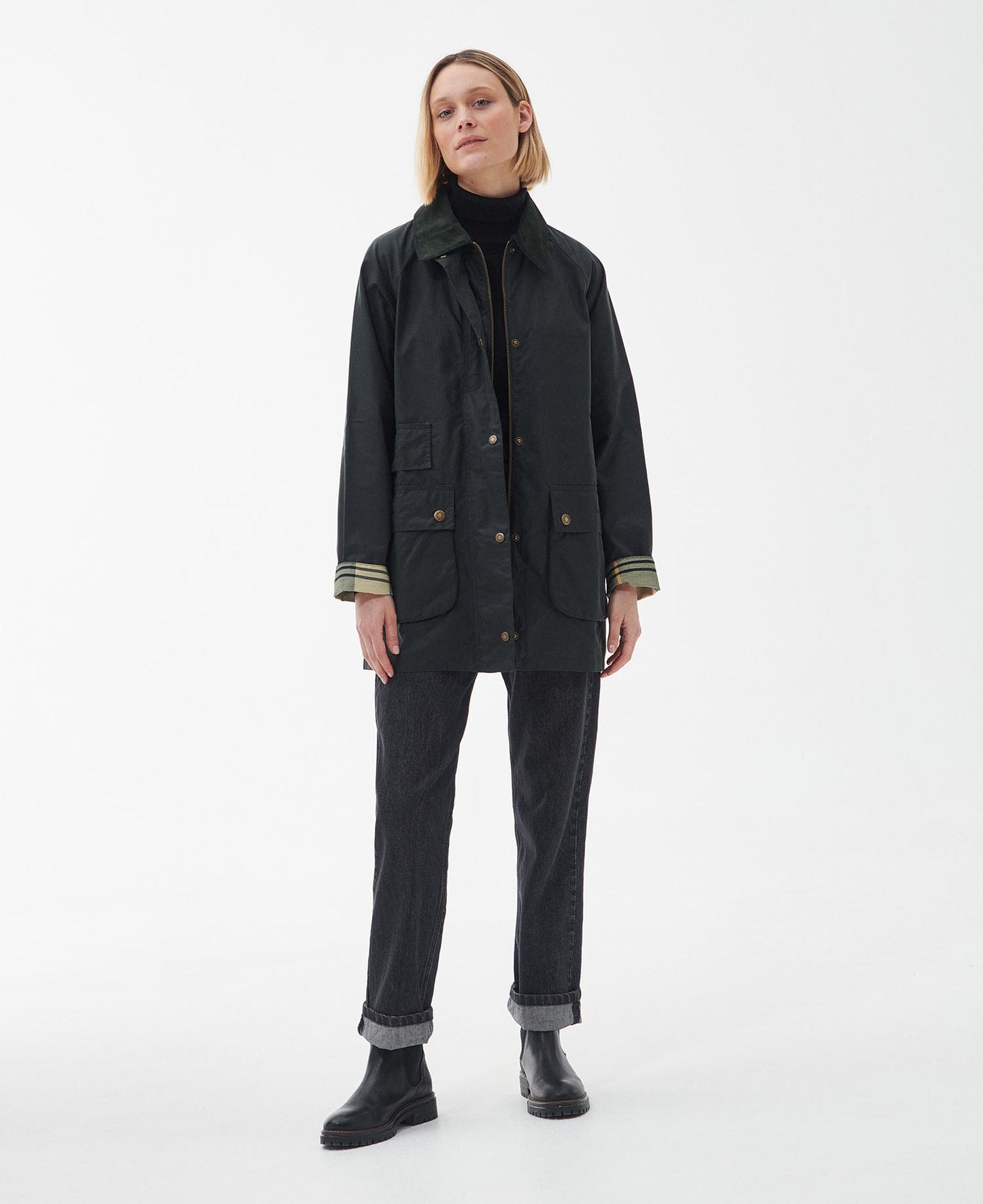 BARBOUR Giubbotto cerato TAIN WAX