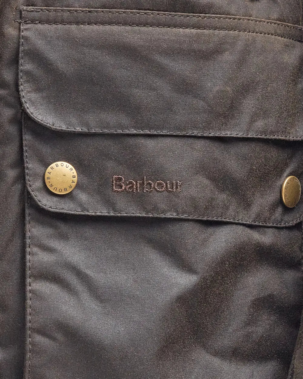 Barbour giaccone in cotone cerato Game Parka