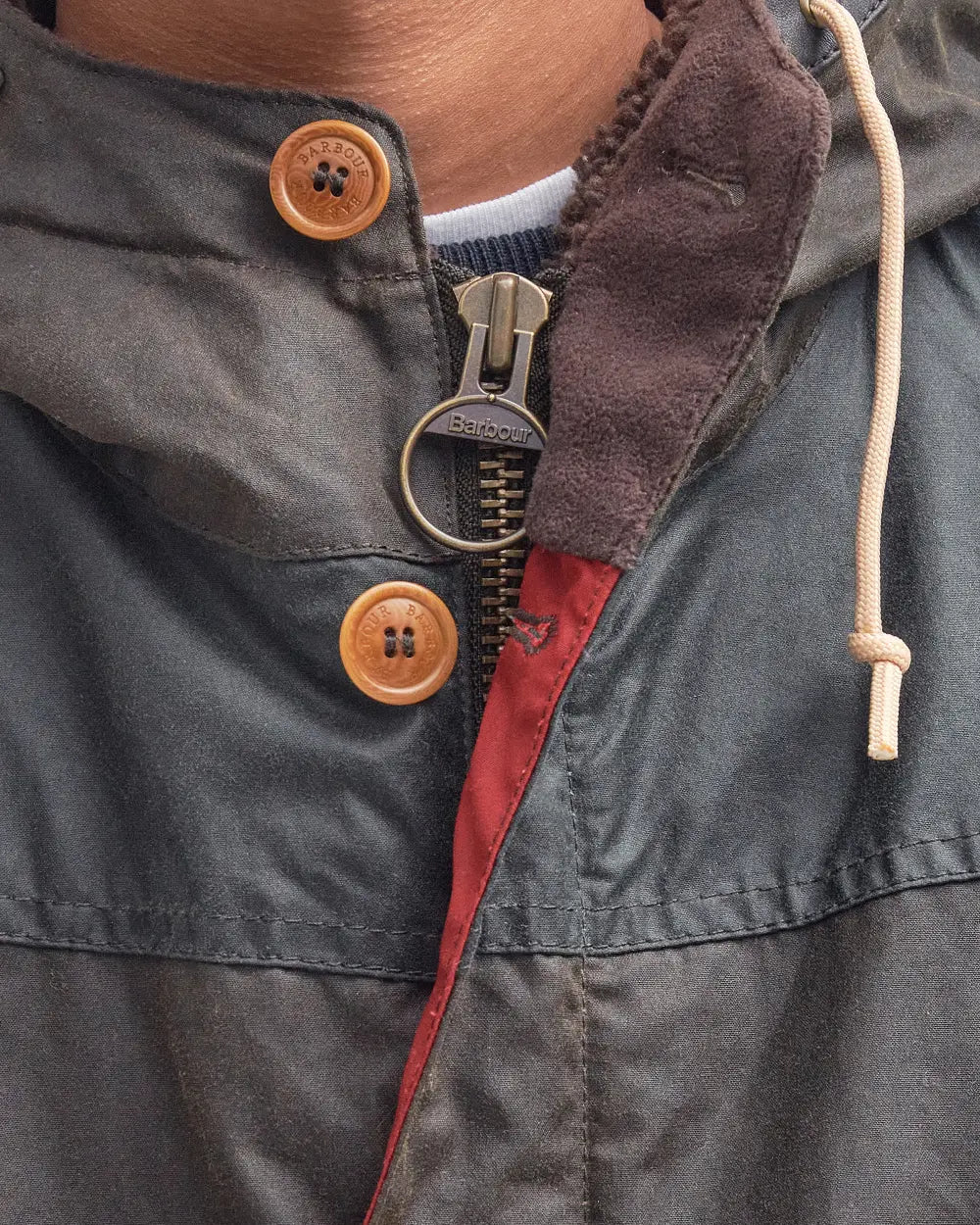 Barbour giaccone in cotone cerato Game Parka