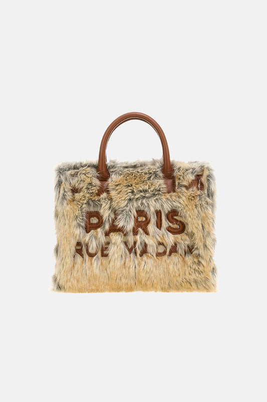 RUE MADAM PARIS Borsa ASPEN MINI TOTE AMBER FOX