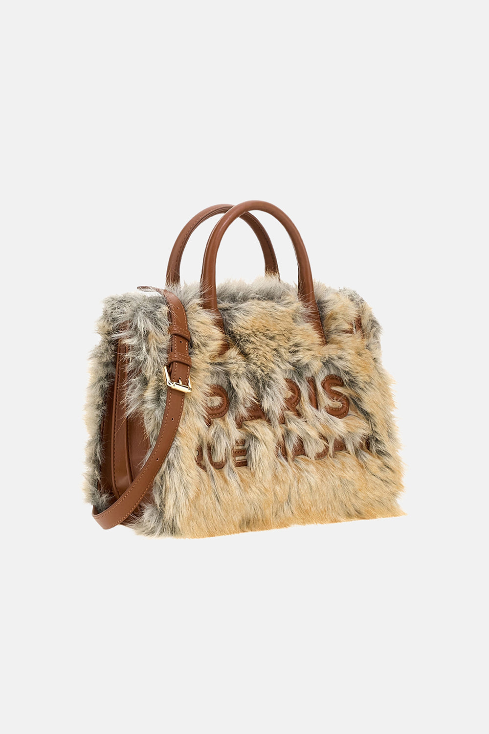 RUE MADAM PARIS Borsa ASPEN MINI TOTE AMBER FOX