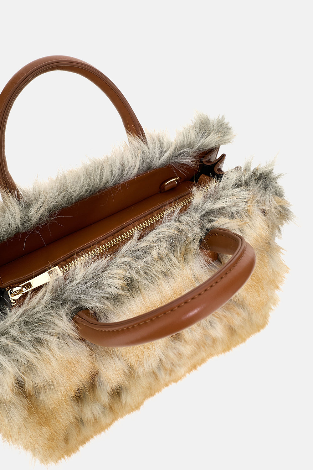 RUE MADAM PARIS Borsa ASPEN MINI TOTE AMBER FOX