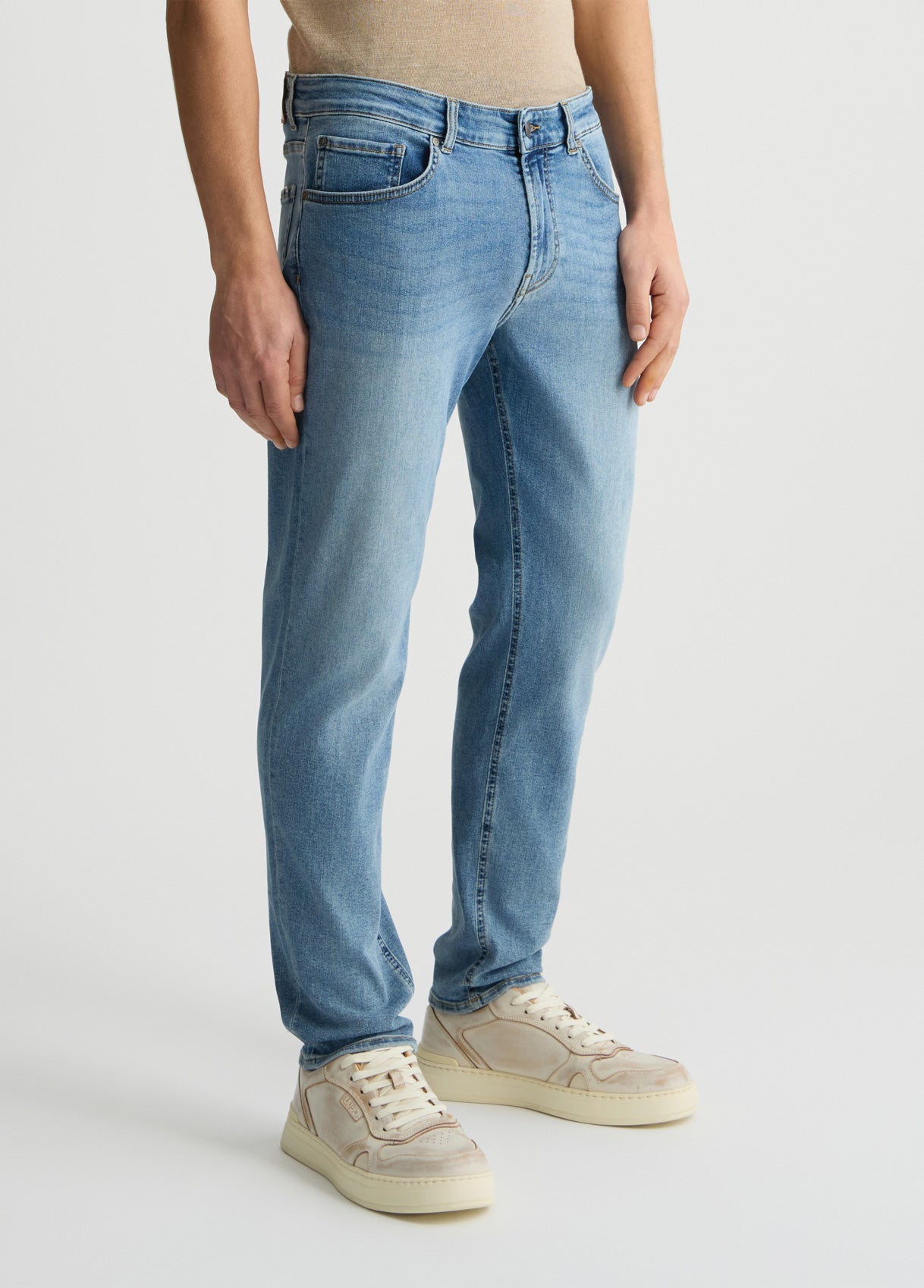 LIU JO Jeans uomo skinny lavaggio medio modello SCOTT