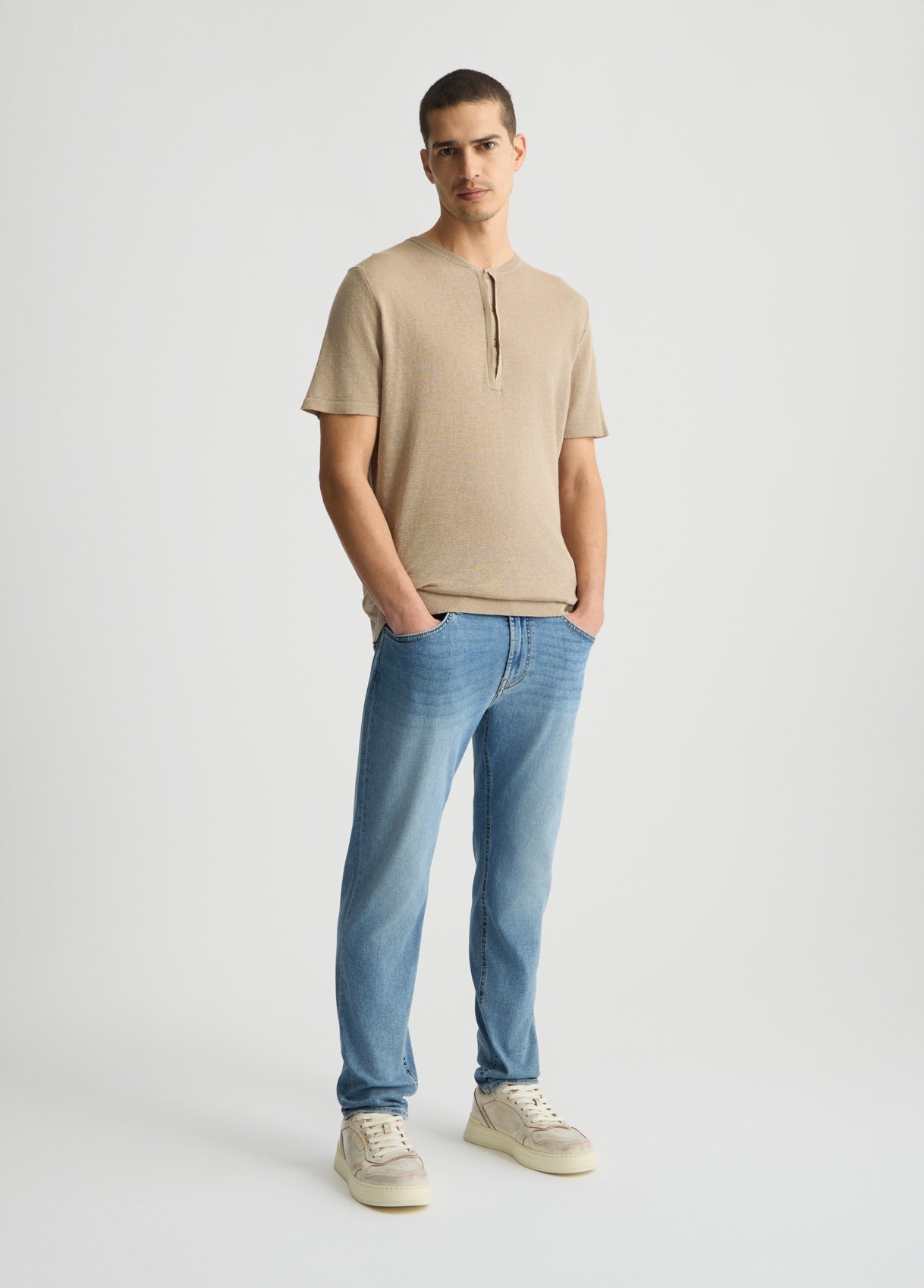 LIU JO Jeans uomo skinny lavaggio medio modello SCOTT