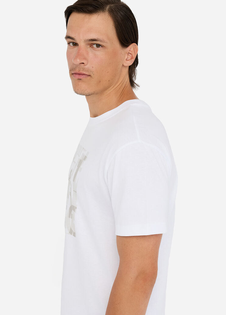 LIU JO T-shirt maniche corte girocollo da uomo con stampa frontale