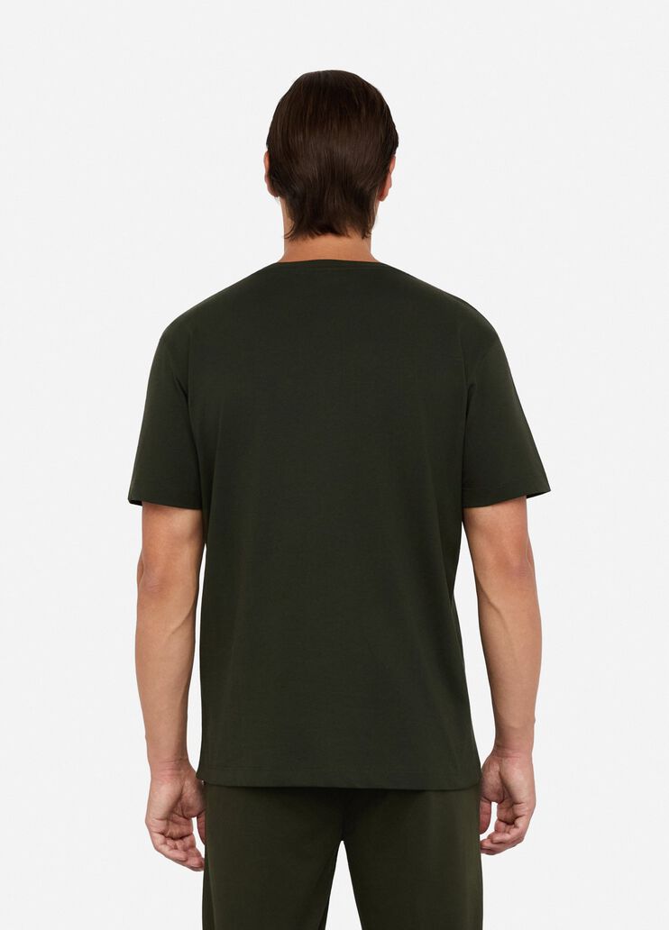 LIU JO T-shirt maniche corte girocollo da uomo con stampa frontale