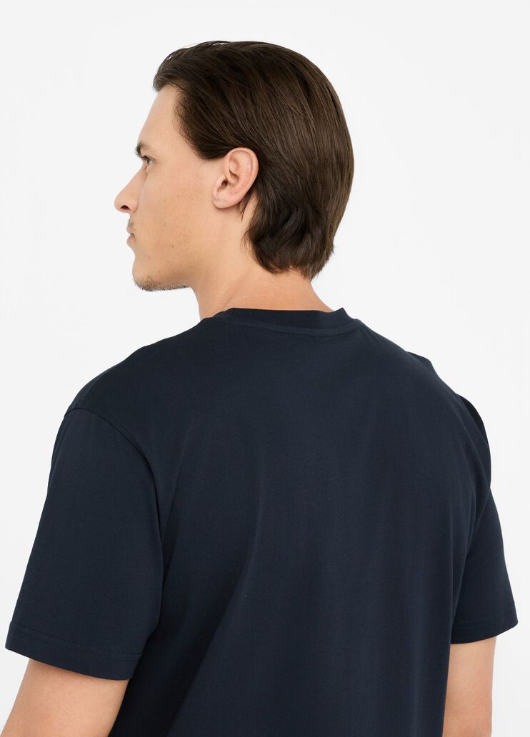 LIU JO T-Shirt girocollo maniche corte con logo impresso in rilievo