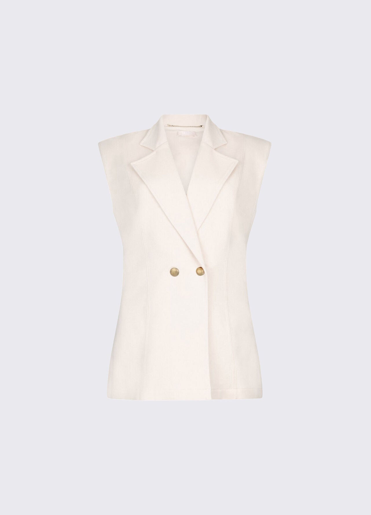 LIU JO Gilet in punto milano doppiopetto