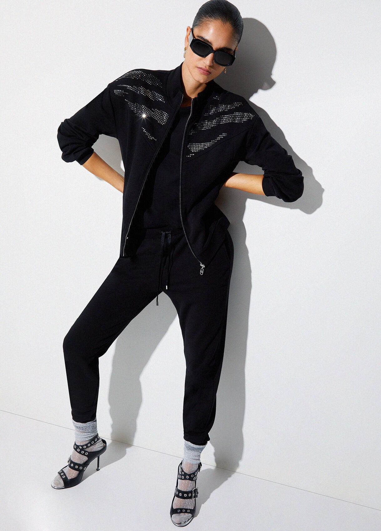 LIU JO Pantaloni jogger con coulisse in felpa