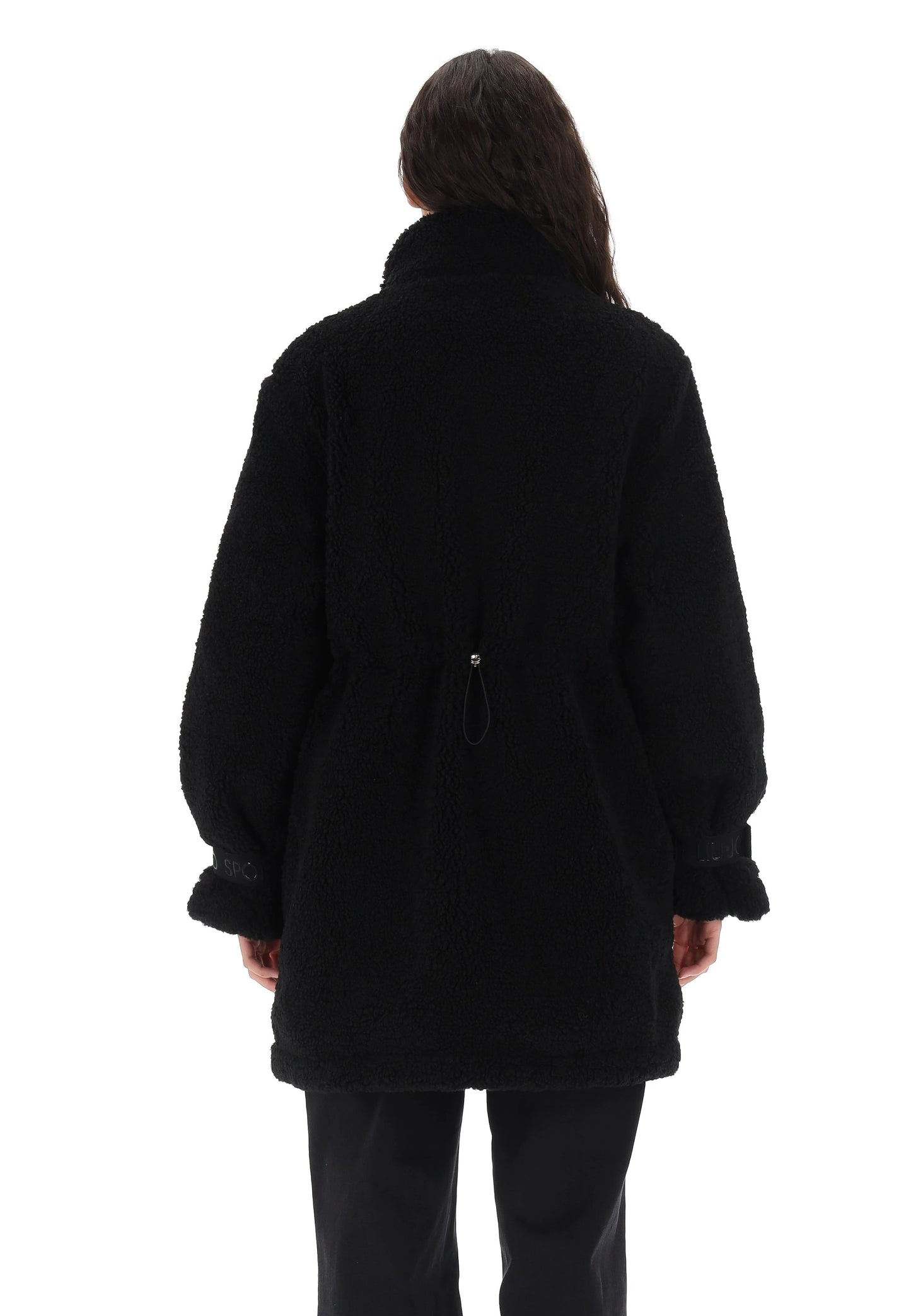 LIU JO Giubbotto reversibile in orsetto bianco o nero