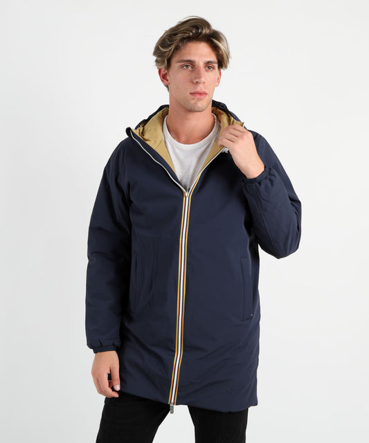 K-WAY Giubbotto uomo lunghezza 3/4 JACOB ST WARM DOUBLE