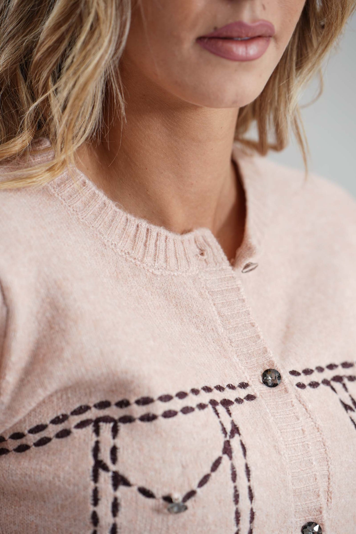 IL THE DELLE 5 Cardigan con tasche ricamate SERJEY