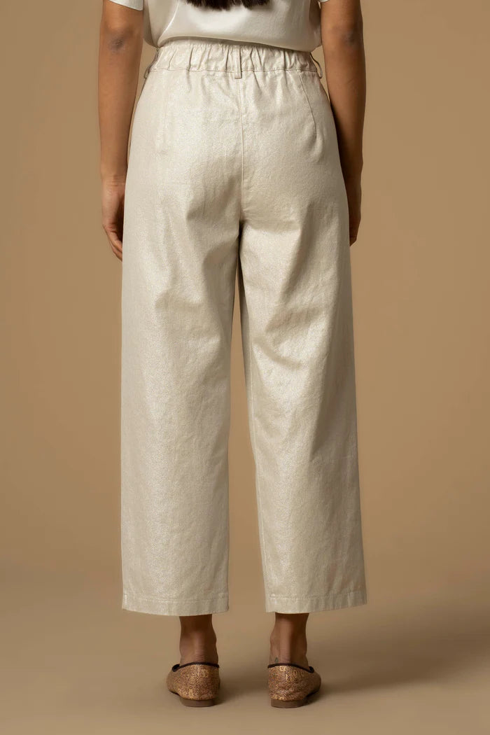 KOCCA Pantaloni cropped in cotone ANESTIS