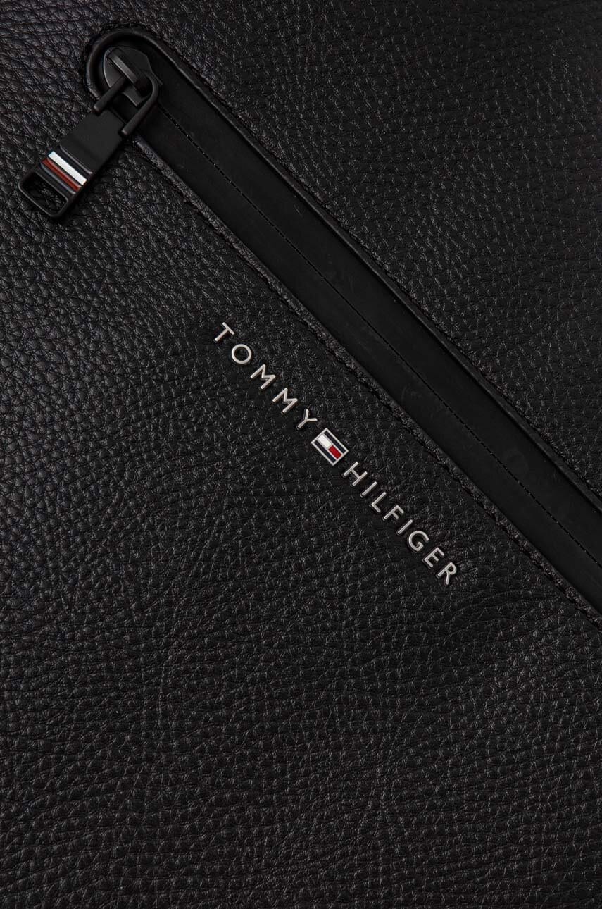 TOMMY HILFIGER Zaino da uomo squadrato Metal Logo Laptop Sleeve Backpack