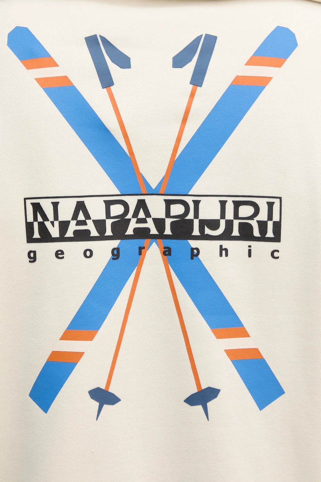 NAPAPIJRI Felpa con cappuccio e stampa sulla schiena FIEMME H