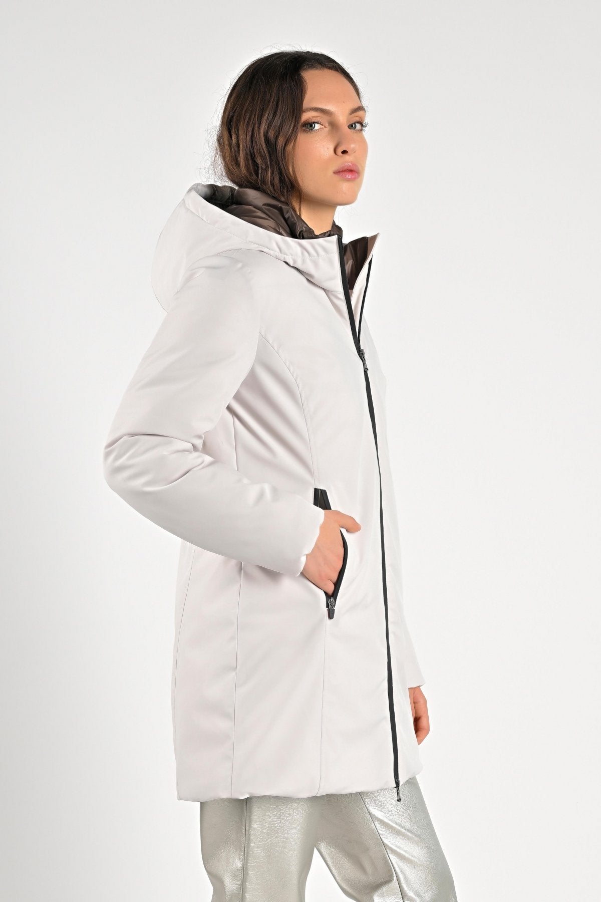 CANADIAN Giubbotto mezza lunghezza con cappuccio YORKTON LONG 4
