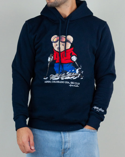 SUPERCULTURE Felpa orsetto aspen colorado usa ski club