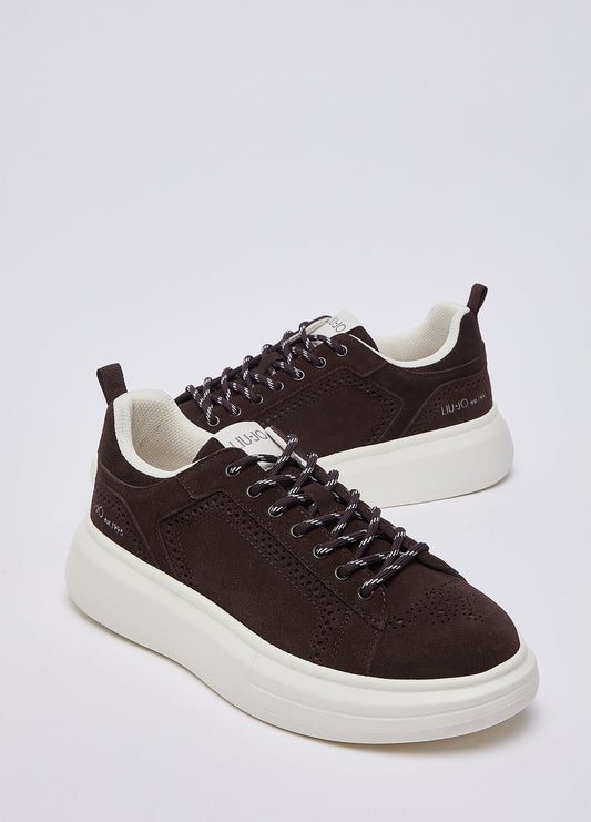 LIU JO Scarpe da uomo in suede BIG 05