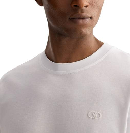 LIU JO T-Shirt maniche corte con logo tono su tono