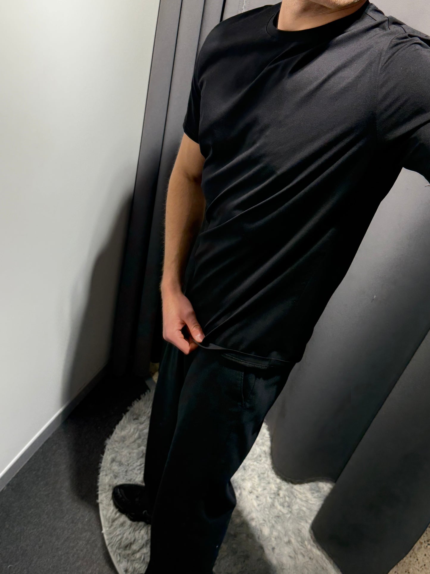 MARKUP T-shirt girocollo uomo basic cotone mercerizzato