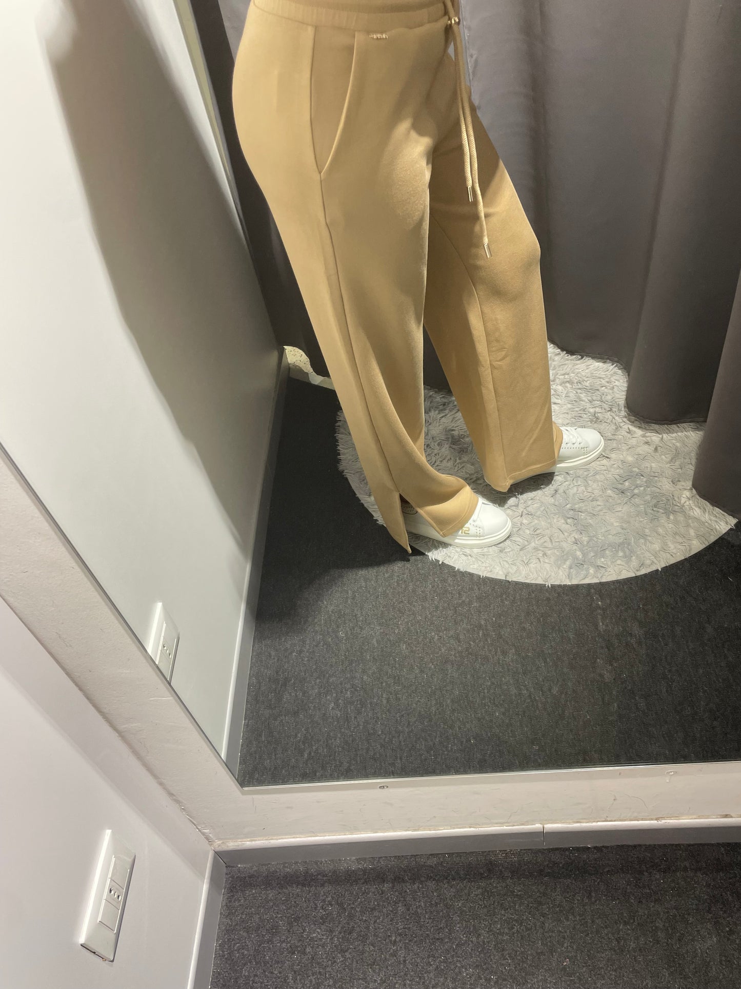 MARKUP Pantaloni in tessuto tecnico interlock