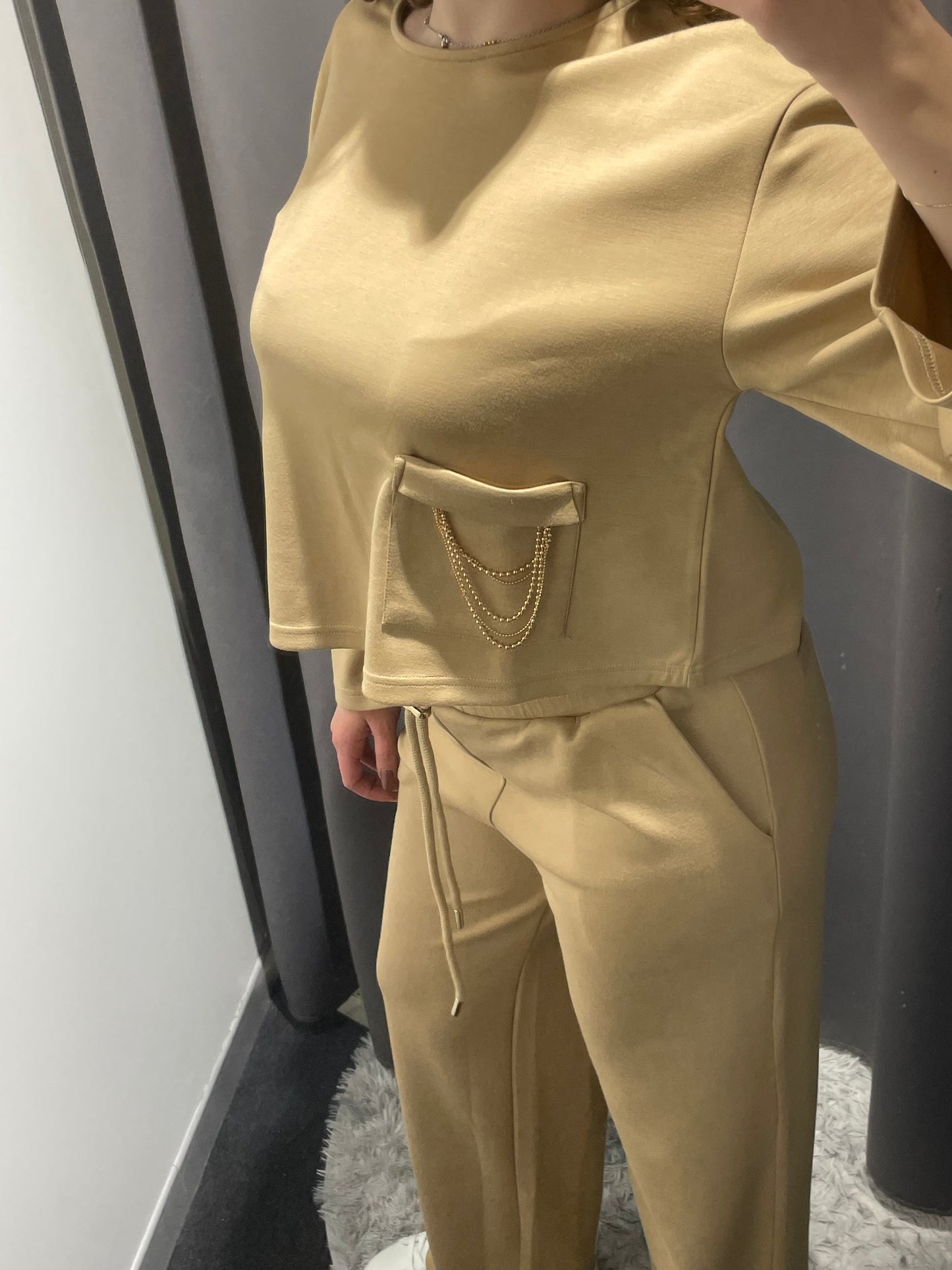 MARKUP Felpa in tessuto tecnico interlock