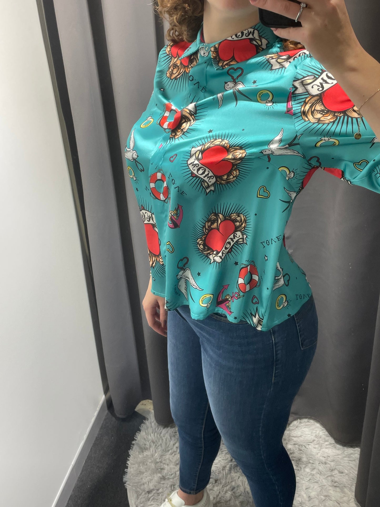 IL THE DELLE 5 Camicia stampa tatoo old style SPOON