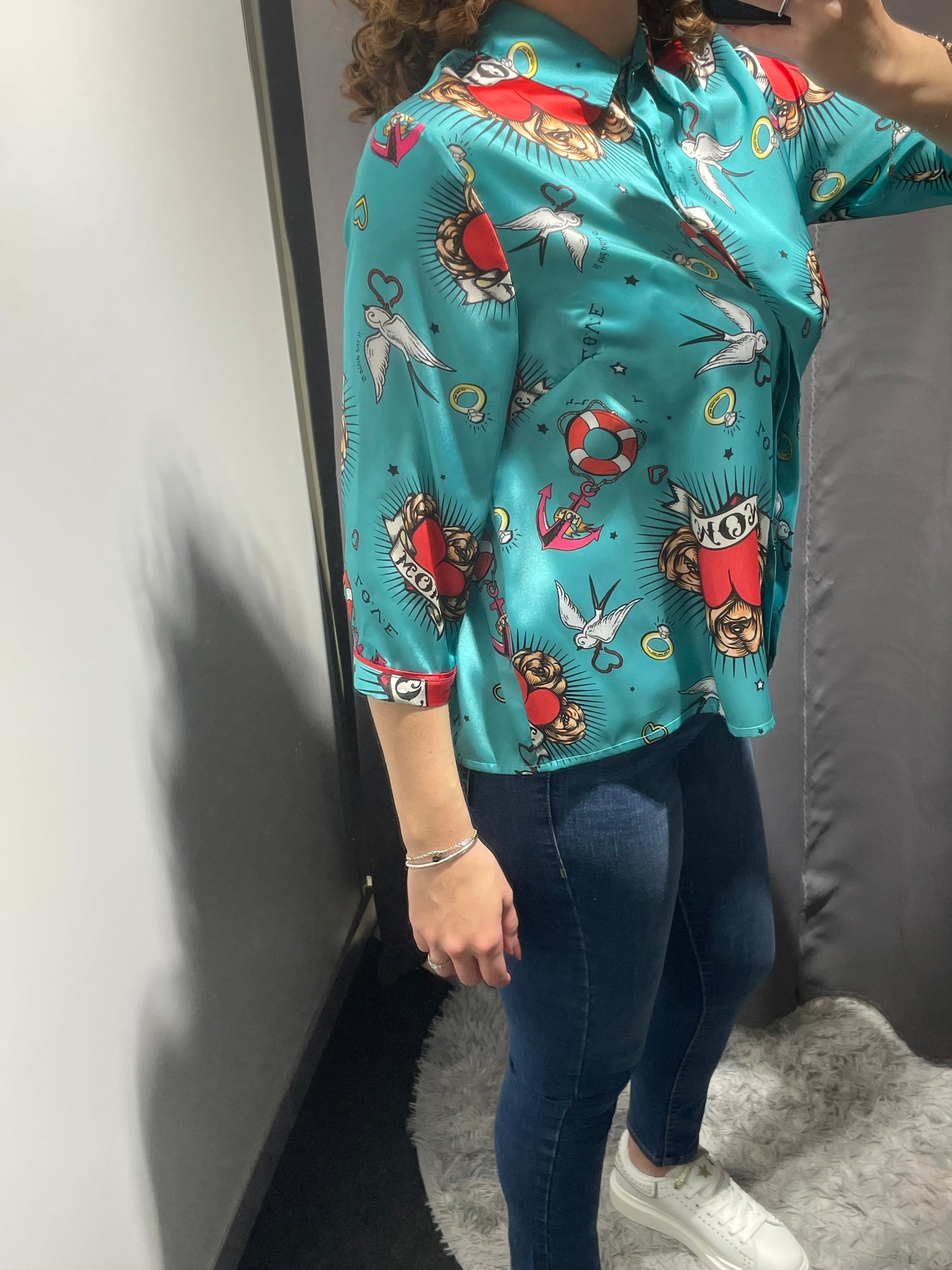 IL THE DELLE 5 Camicia stampa tatoo old style SPOON