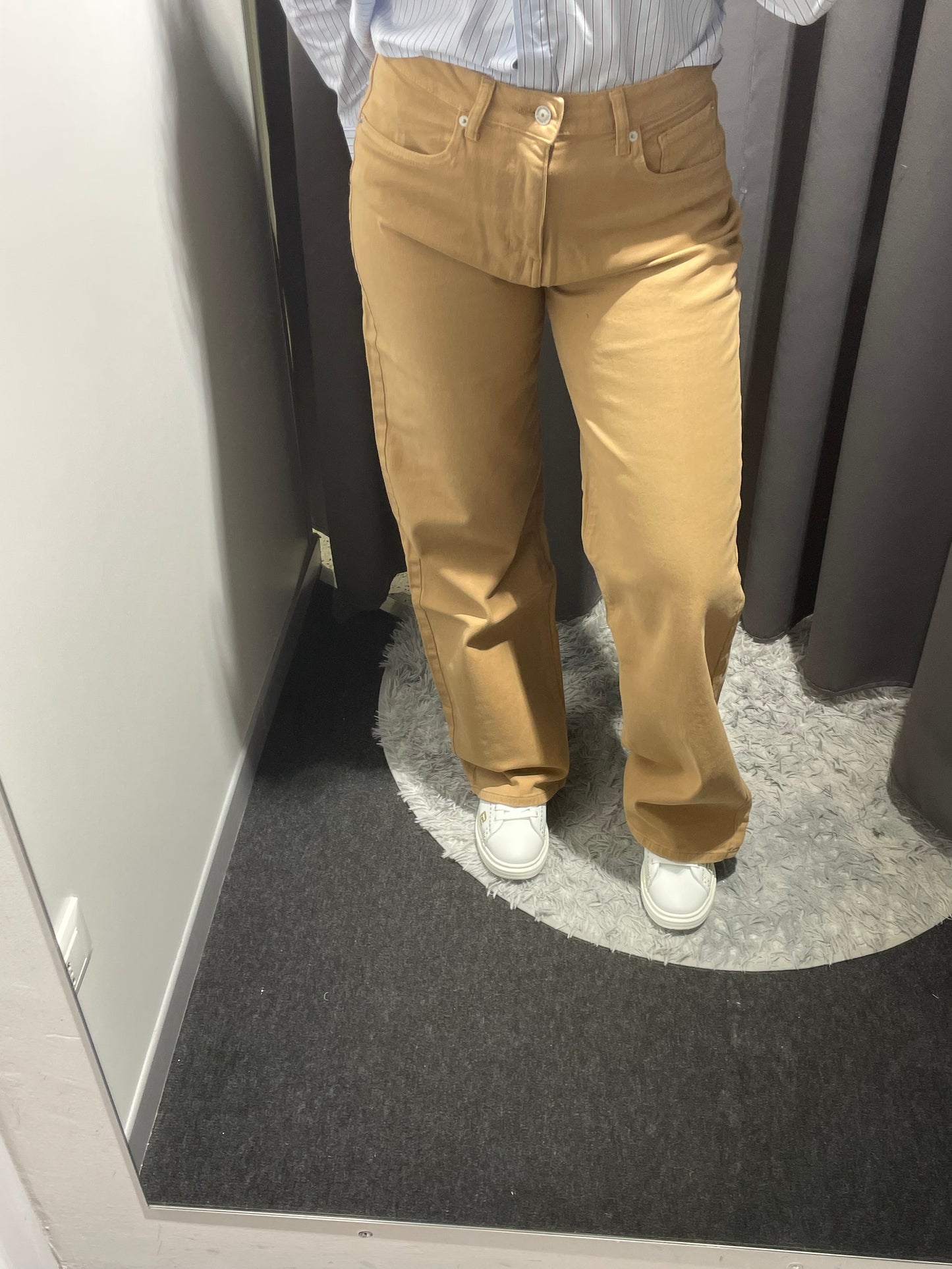 MARKUP Pantaloni a palazzo in tessuto bull denim