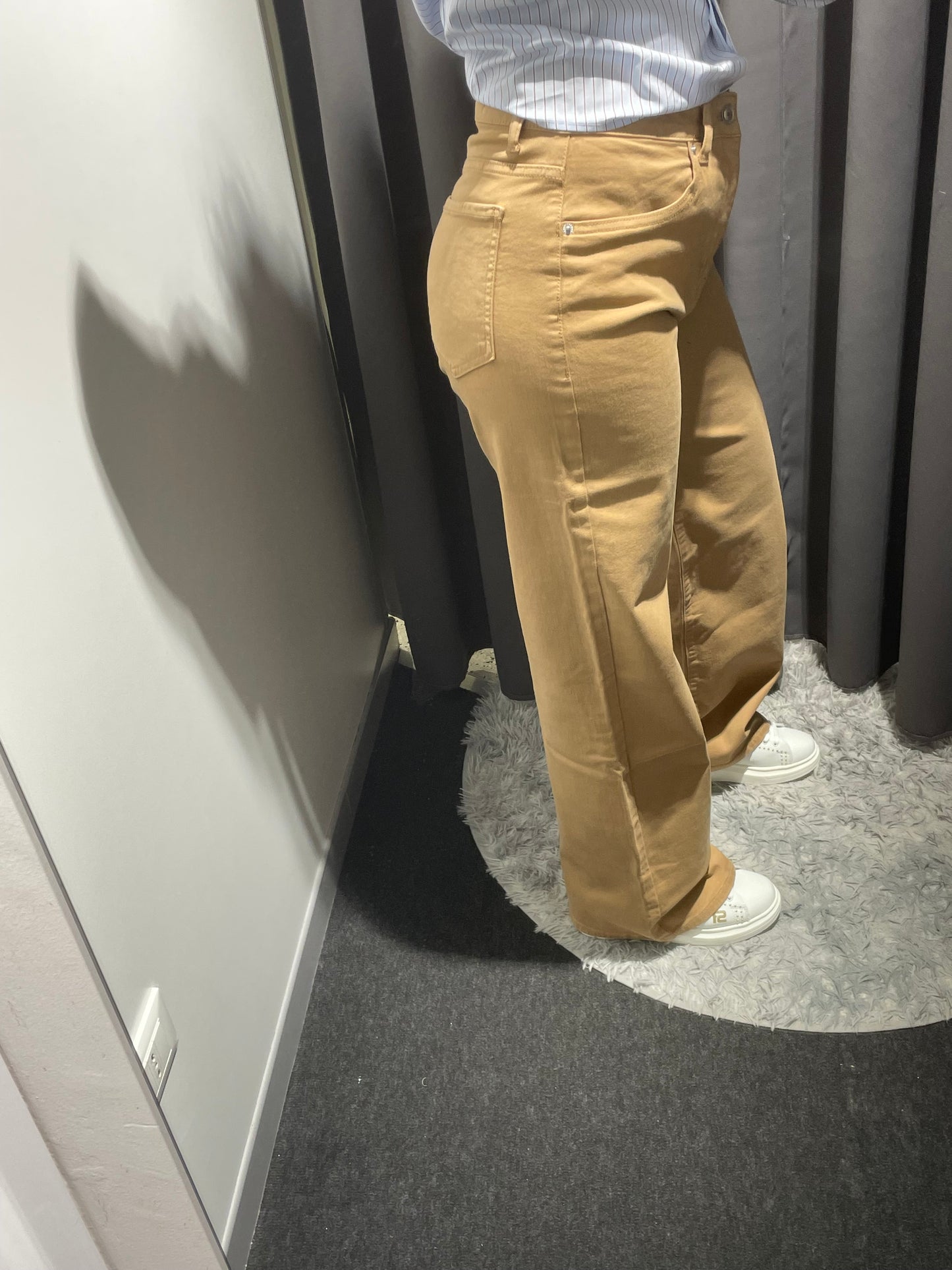 MARKUP Pantaloni a palazzo in tessuto bull denim