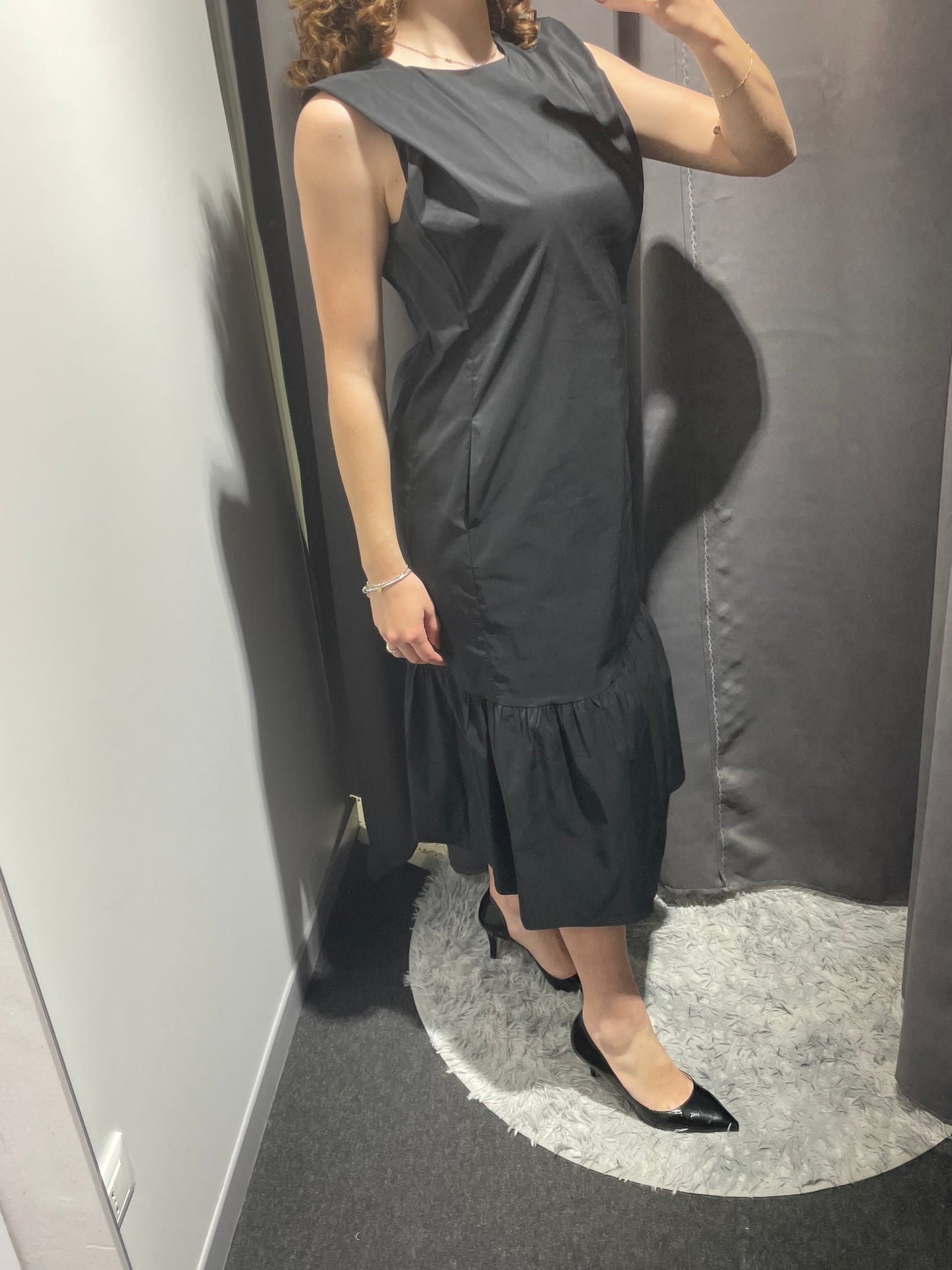 MARKUP Abito lungo in popeline di cotone