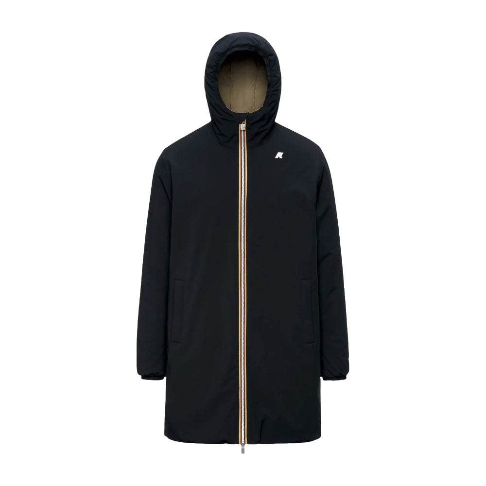 K-WAY Giubbotto mezza lunghezza reversibile JACOB ST WARM DOUBLE