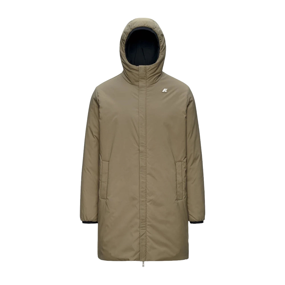 K-WAY Giubbotto mezza lunghezza reversibile JACOB ST WARM DOUBLE