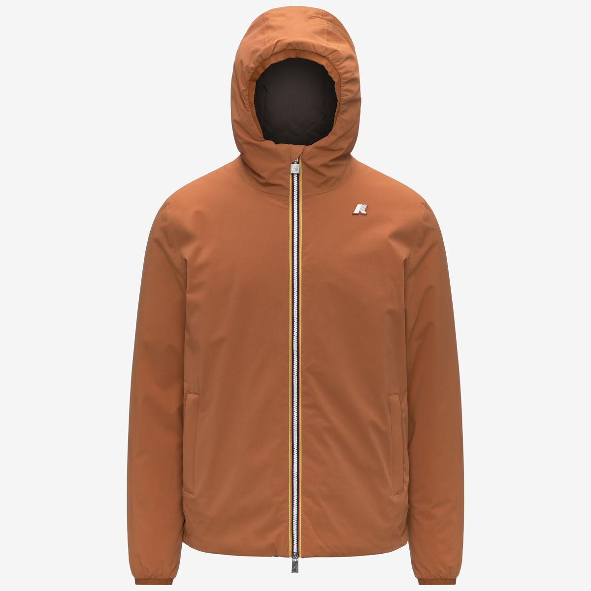 K-WAY Giubbotto invernale uomo reversibile con cappuccio JACK ST WARM DOUBLE