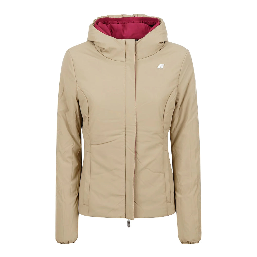 K-WAY Giubbotto donna corto reversibile LILY ST WARM DOUBLE