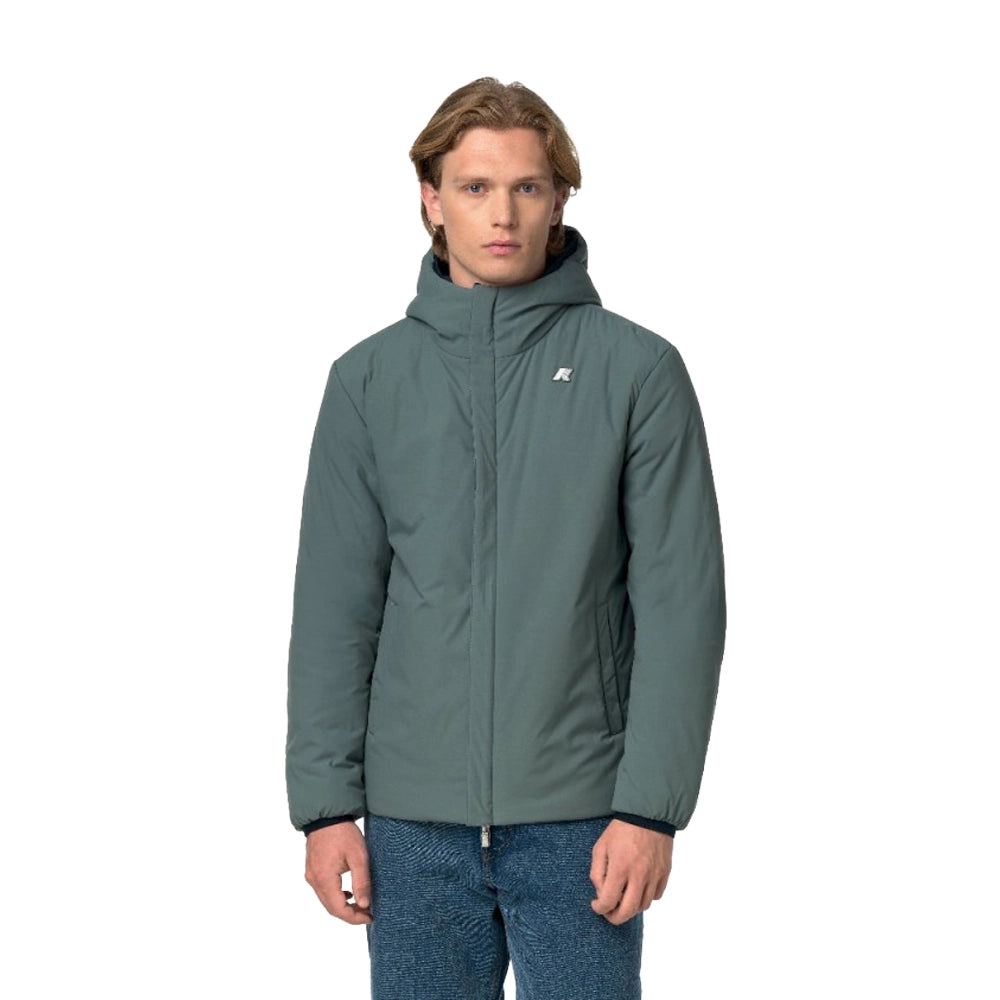 K-WAY Giubbotto uomo reversibile JACK ST WARM DOUBLE