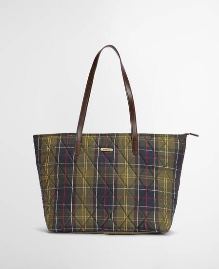 BARBOUR Borsa da donna WETHERHAM QUILTED TARTAN